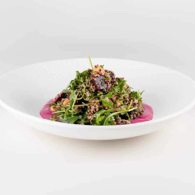 Beet Yogurt and Quinoa Salad.