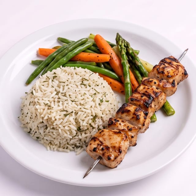 Chicken Shish Kebab.