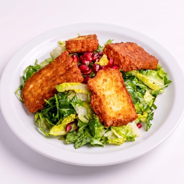 Halloumi Cheese Salad.