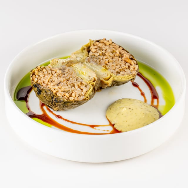 Stuffed Artichoke.