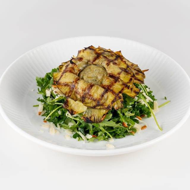 Grilled Artichoke Salad.