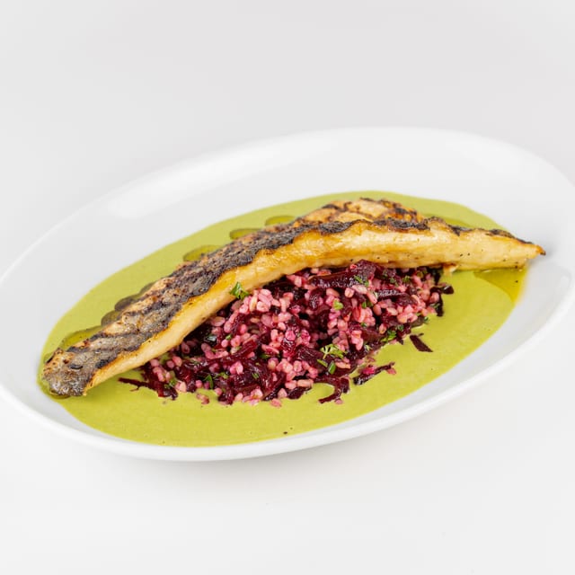 Grilled Seabass.