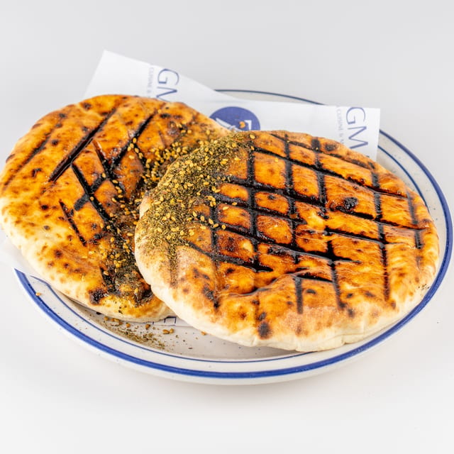 Grilled Zaatar Bread.