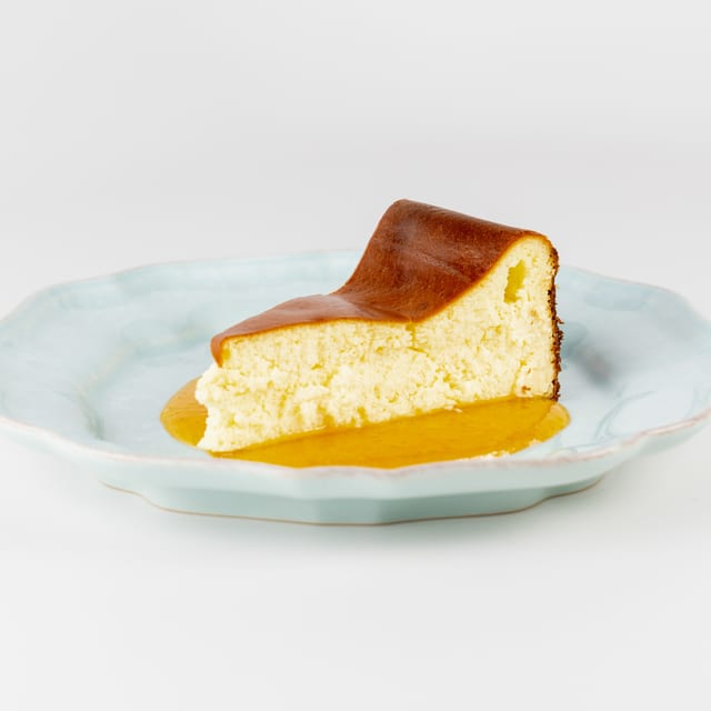 Apricot Cheesecake.
